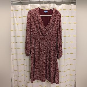 Red dress - size L